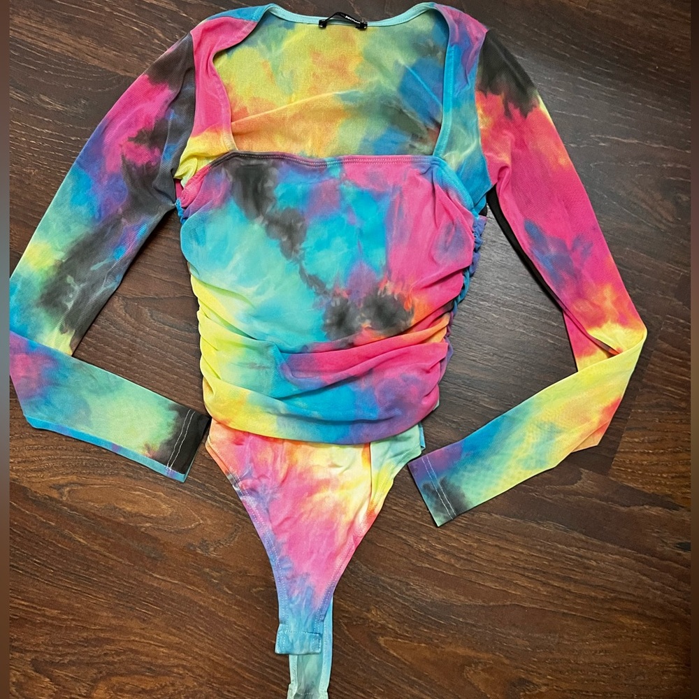 Multicolor bodysuit